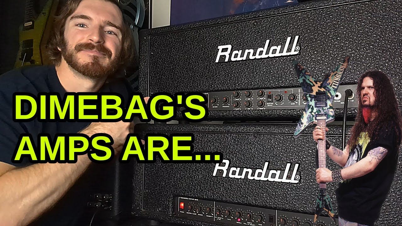 Everyone Says These Dimebag Amps Sound Different... - Randall Century 200 vs Randall Century 200 ii