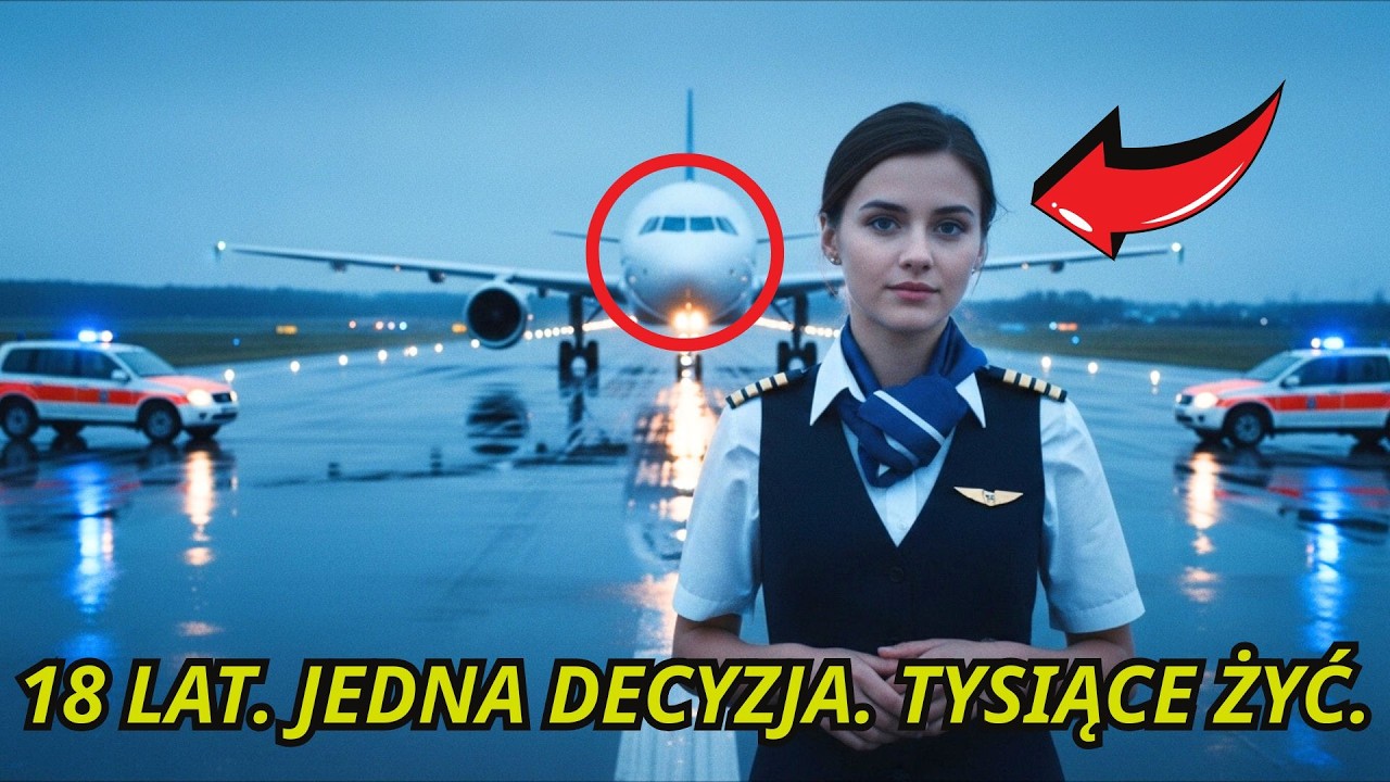 Miała 18 lat i została sama za sterami samolotu