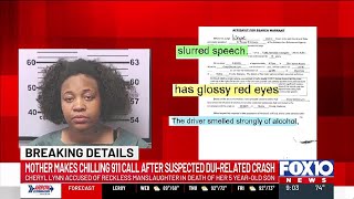 Court documents: Citronelle mother smelled of alcohol after crash that killed her 5-year-old son