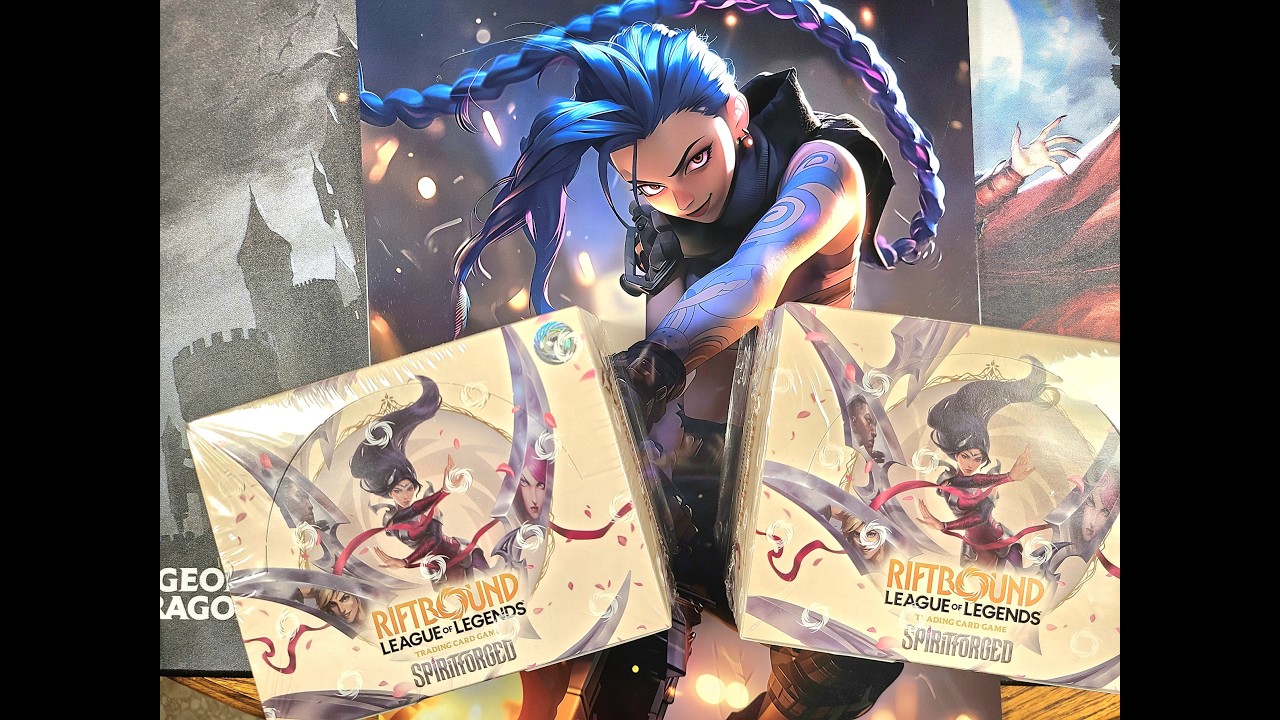 SPIRITFORGED LEAGUE of LEGENDS - RIFTBOUND - First box Opening