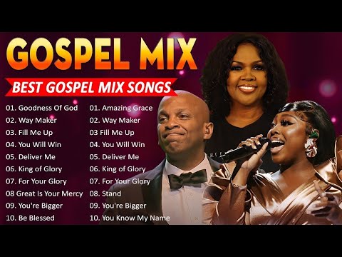 Goodness Of God, Fill Me Up... 💥 Best Gospel Mix Nonstop Playlist 💥 Cece Winans, Sinach, Tasha Cobbs