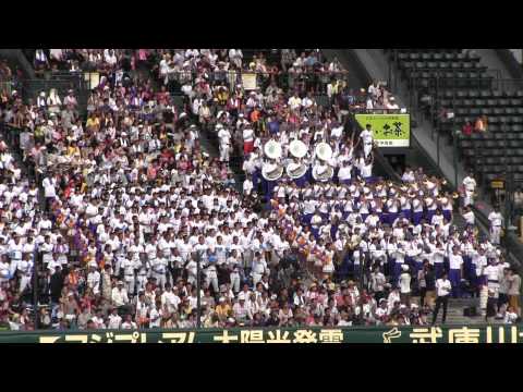 【高音質・高校野球応援歌メドレー】 富山商 応援チアリーダーのパフォーマンス 2014夏の甲子園