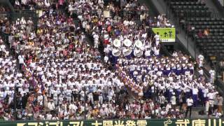 【高音質・高校野球応援歌メドレー】 富山商 応援チアリーダーのパフォーマンス 2014夏の甲子園