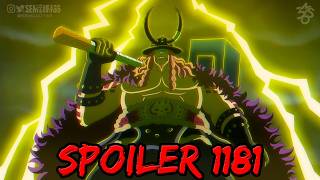 ONE PIECE 1181 (SPOILER) | Dios y Demonio (DESCONTROLADISIMOOOO XDDD)