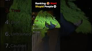 Ranking The World's Most Stupid People #shorts #fails