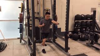 Alternating Cable Chest Press