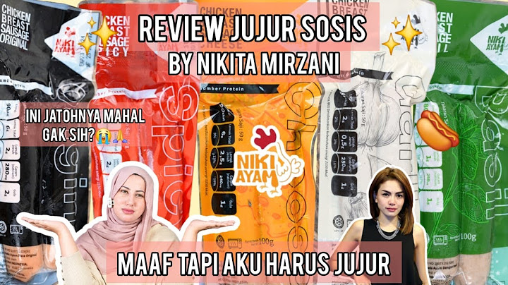 TASYI REVIEW JUJUR SOSIS MILIK KA NIKITA MIRZANI - MAAF TAPI AKU HARUS JUJUR! 😱
