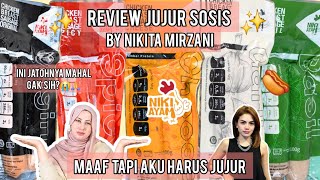 TASYI REVIEW JUJUR SOSIS MILIK KA NIKITA MIRZANI - MAAF TAPI AKU HARUS JUJUR! 😱