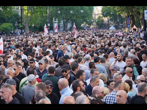 ივანიშვილი სამთავრობო აქციაზე გამოჩნდა - პირდაპირი