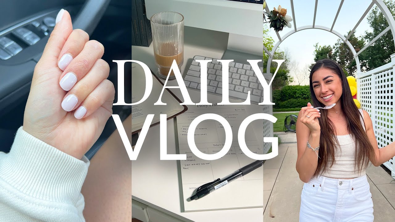 Ежедневный видеоблог: время чтения Библии, поручения, мероприятия, ногти и тренировки!