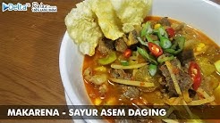 RESEP SAYUR ASEM DAGING - MAKARENA - Durasi: 5.03. 