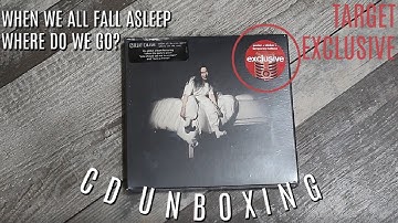 Billie Eilish: "When We All Fall Asleep Where Do We Go?" TARGET EXCLUSIVE CD UNBOXING | Olivia Rena