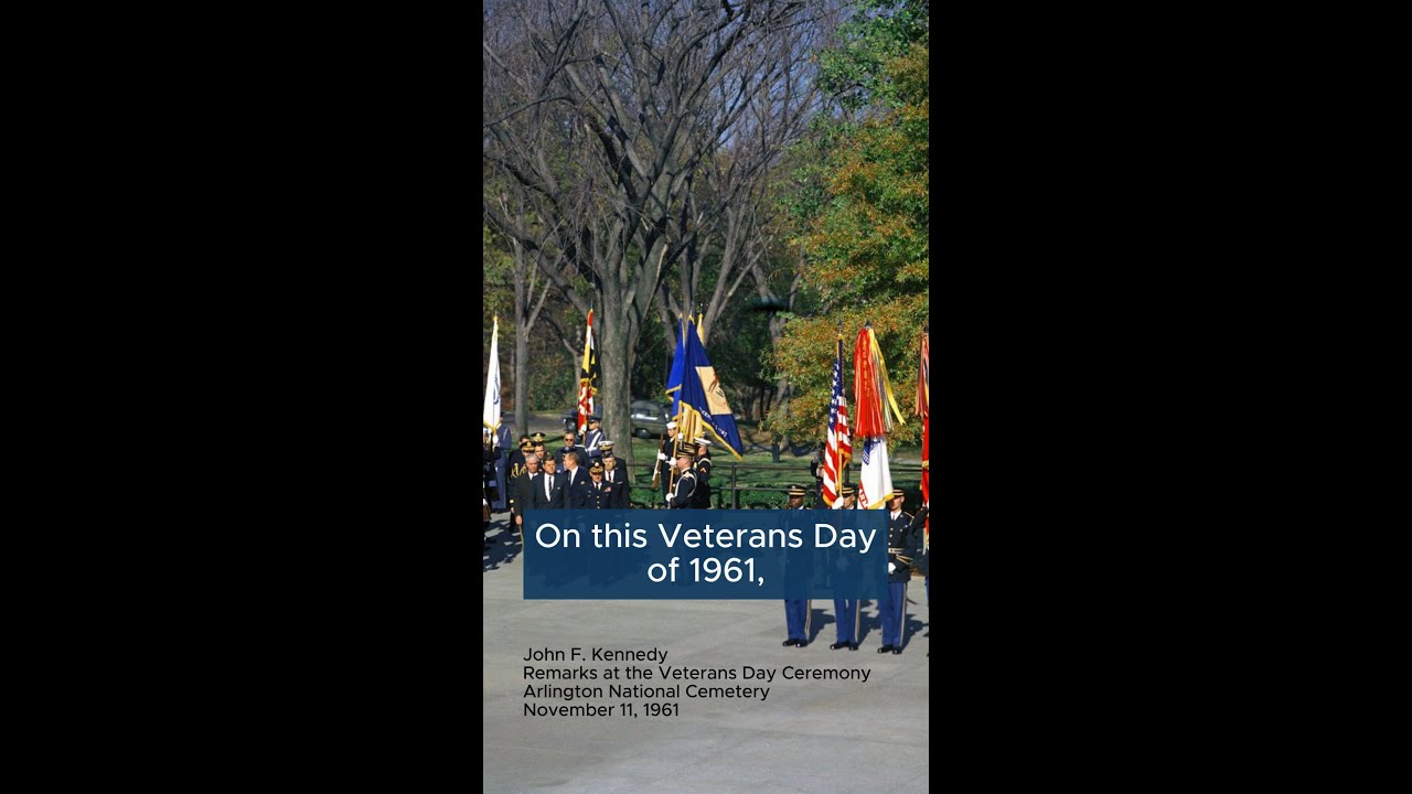 President Kennedy on Veterans Day