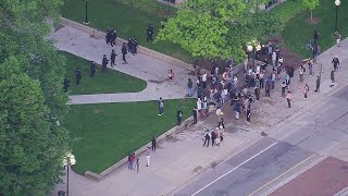 Police break up pro-Palestinian encampment at UM Diag