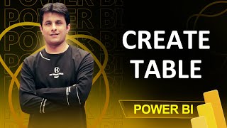 4.1 How to Create a Table in Power BI Tutorials for Beginners by Pavan Lalwani | Creating a Table | Net Worth