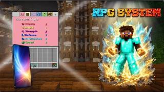 Minecraft RPG System | Leveling up | Vertical Minecraft Bedrock 1.26 | vertical #minecraft