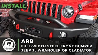 2018-2020 Jeep JL or Gladiator | ARB Full-Width Steel Front Bumper