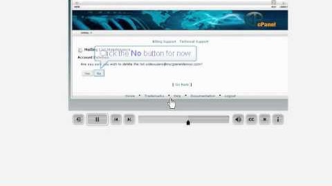 nicehost 32º tutorial cpanel - mail - Mailing Lists