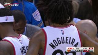 Kyle Lowry's Cheap Shot to Brandon Knight's Head | Suns vs Raptors | Jan 22, 2017 | 2017 NBA Season
