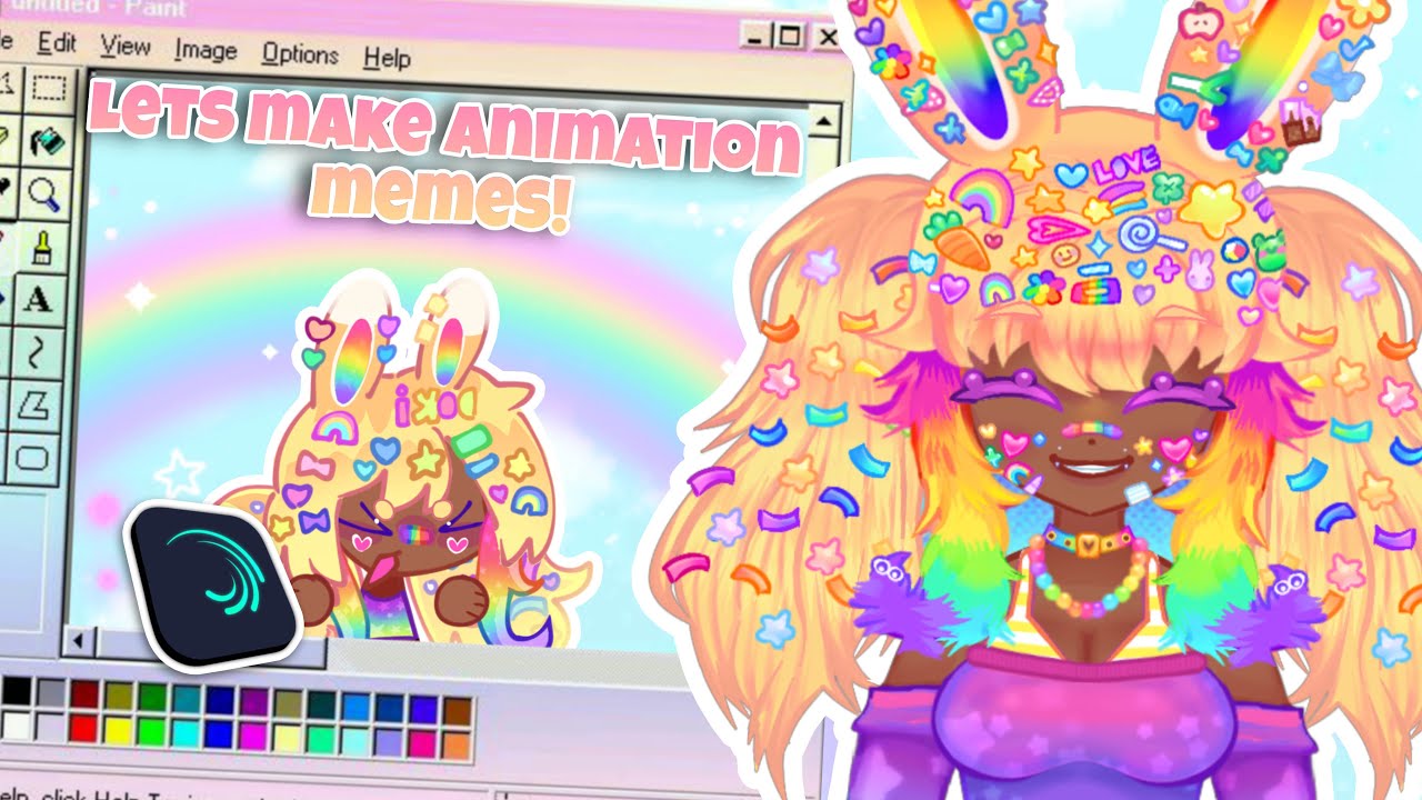 🌈Lets make animation memes together and talk! (The first stream!) ⭐️ ...
