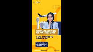 The VAT Refund for Tourists service at international airports in Indonesia