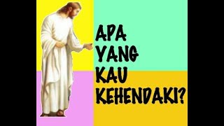 Download lagu Bartimeus disembuhkan | Apa yang kau kehendaki?