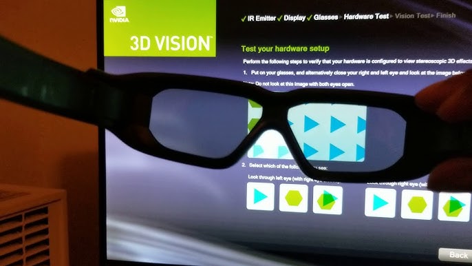 Nvidia 3D Glasses Vision v2 In-depth Review - YouTube