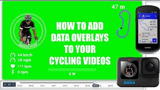 How to Add Data Overlays to Cycling Videos