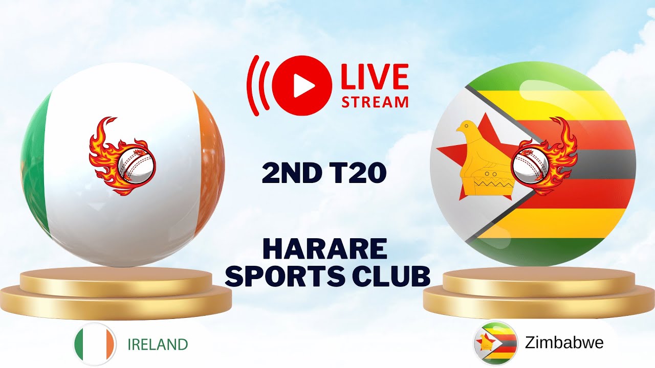 🔴▶️Zimbabwe vs Ireland 2ND T20 live today | Scores | Dec 9, 2023