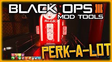 BLACK OPS 3 CUSTOM ZOMBIES - CUSTOM PERK MACHINE PERKALOT, PERKAHOLIC OF CUSTOM ZOMBIES EXPLAINED