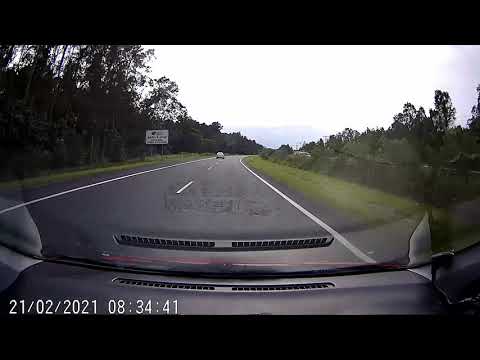 Tyre Blowout - In-Car View