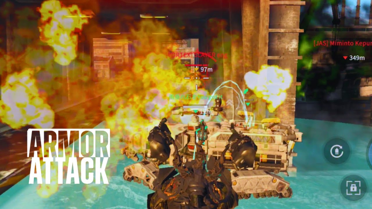 SALVION was burned in my place. 【Armor Attack】