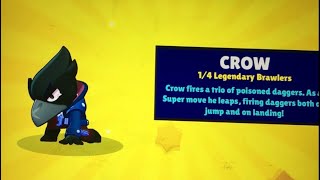 Unlock Crow Brawler Brawl Stars Youtube - crow desbloqueado brawl stars