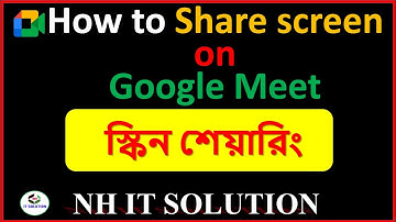 How to Share Screen on Google Meet || Screen sharing with google Meet || Google Meet Screen Share