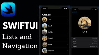 SwiftUI Basics:  Navigation using Lists