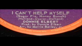 Video thumbnail of "Donnie Elbert .      I can't help myself .   1972"