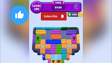 COLOR BLOCK JAM | LEVEL 285 Solution Walkthrough #subscribemychannel