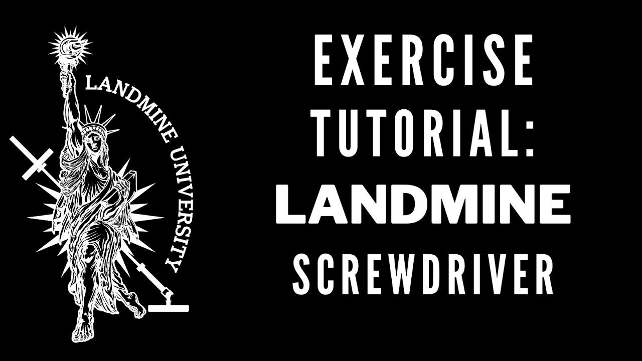 Landmine University Screwdriver Tutorial