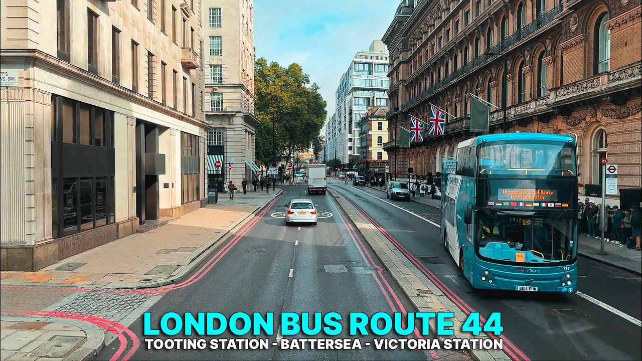 Gloomy Bus Ride From South London To Central Bus Route 44 Tooting To gloomy-bus-ride-from-south-london-to-central-bus-route-44-tooting-to