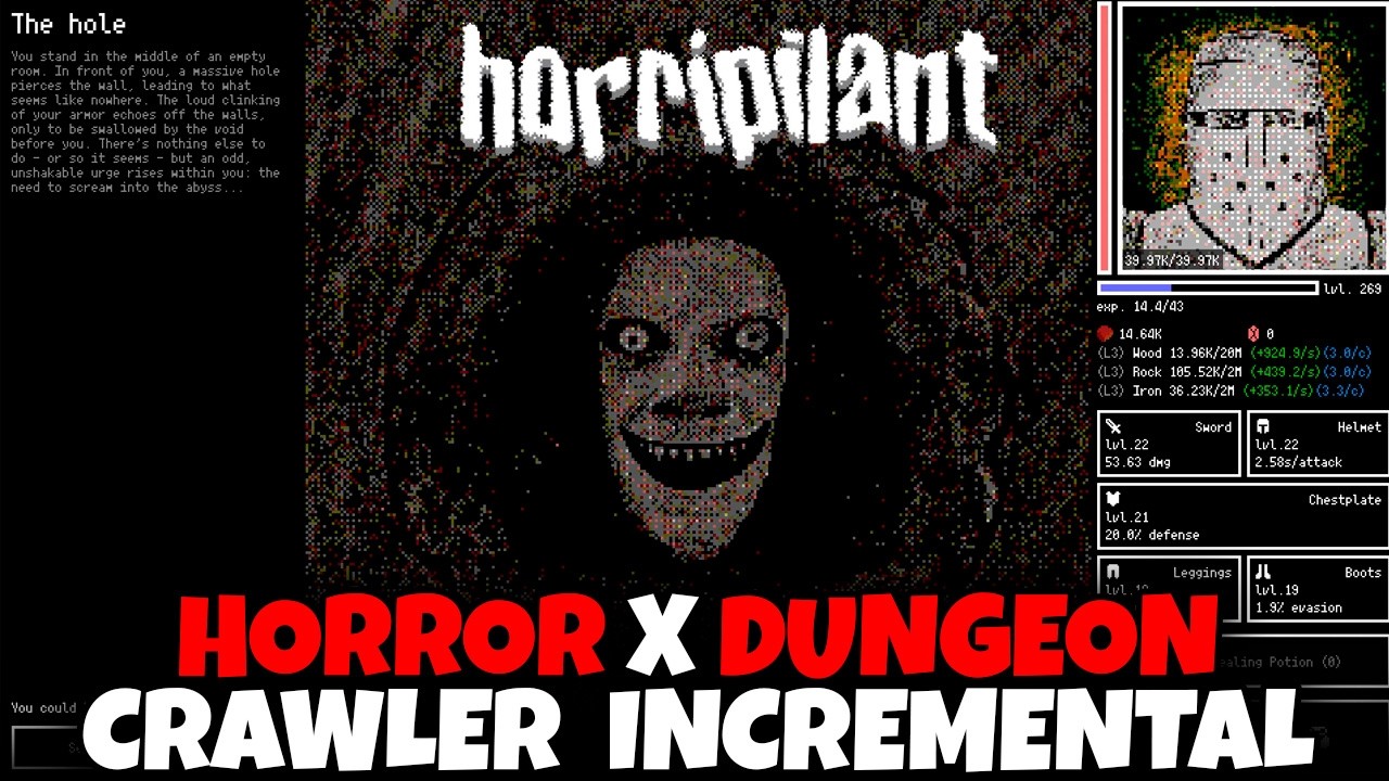 NEW Dungeon Crawler Incremental with UNIQUE Mechanics and Story // Horripilant