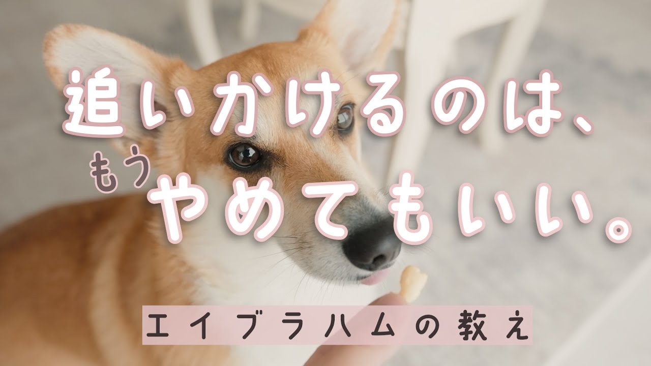 追いかけるのをやめると、願いを受け取ることができます。