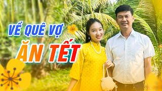 Tiết Cương về quê Ngọc Thưởng Kiên Giang ăn Tết và tặng quà cho cha mẹ vợ