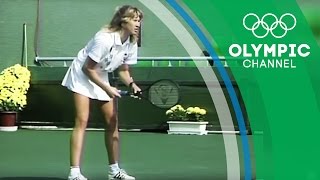 Steffi Graf is the only Tennis player to ever win a Calendar Golden Slam | Throwback Thursday