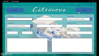 Power Apps: Booking form with automated conversion to PDF
