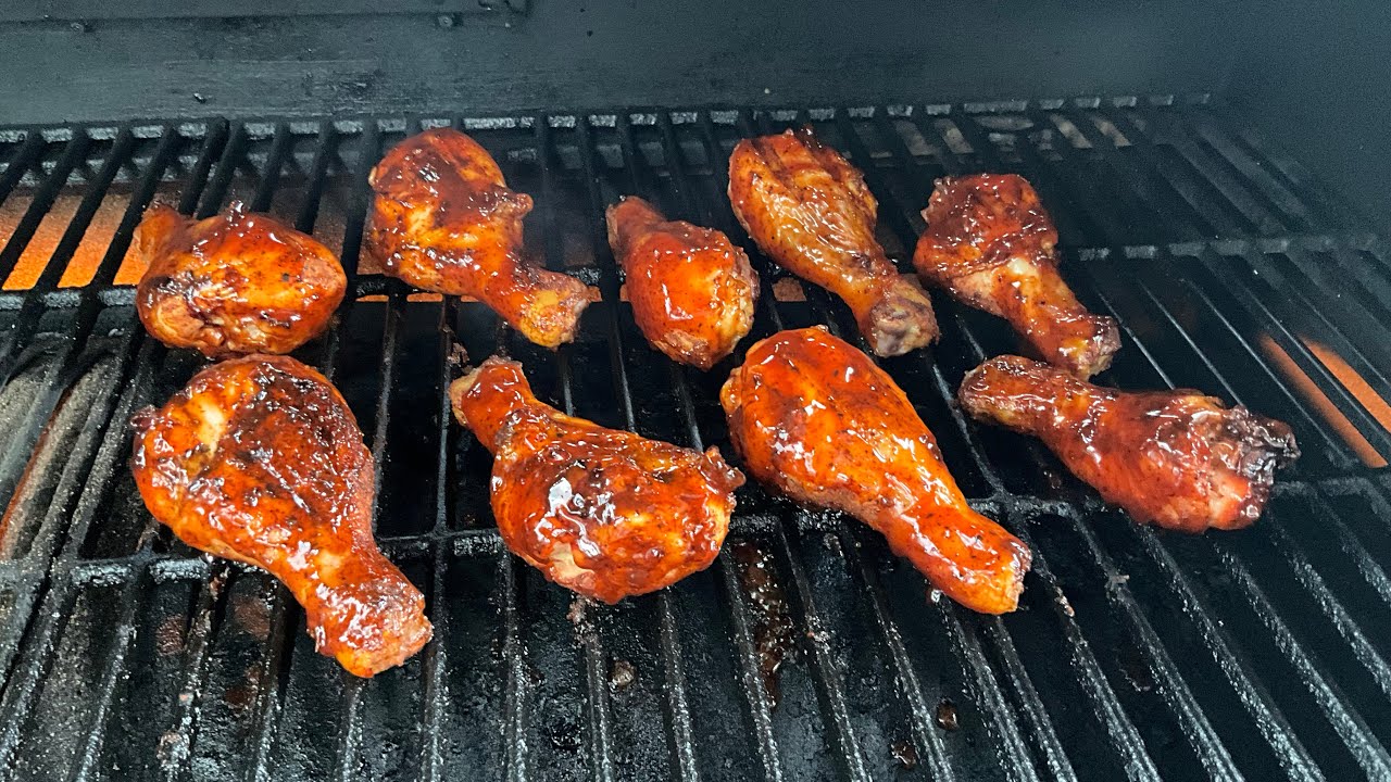 Impress your family with these Chicken Drumsticks grilled on the Pellet