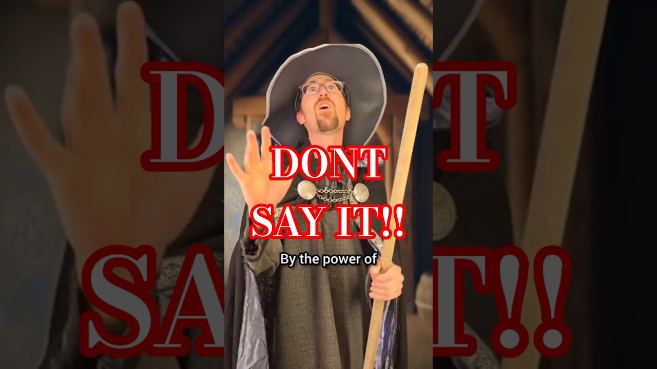 Слова силы волшебников могут быть такими!