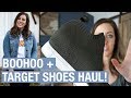 Boohoo Clothing + Target Shoes Try On HAUL + Review