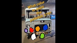 Sneak Peak Paint Color 1987 Peterbilt 379 Restoration Tamco Paint