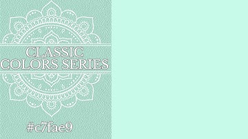 [LIGHT WATER BLUE] -- 4K Solid Color Background (1 Hour Loop) | Digital Visual Display