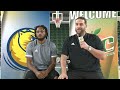 Lander University Men's Basketball Media Day Interview 2023